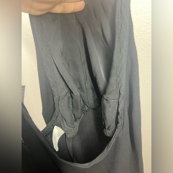 A.L.C Black Cross Back Tank - Picture 4 of 5